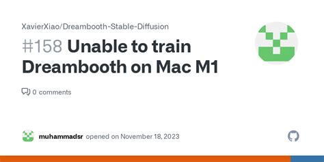 Were you able to get it working I am having tough time installing tensorflow on M1 mac pro. . Dreambooth m1 mac
